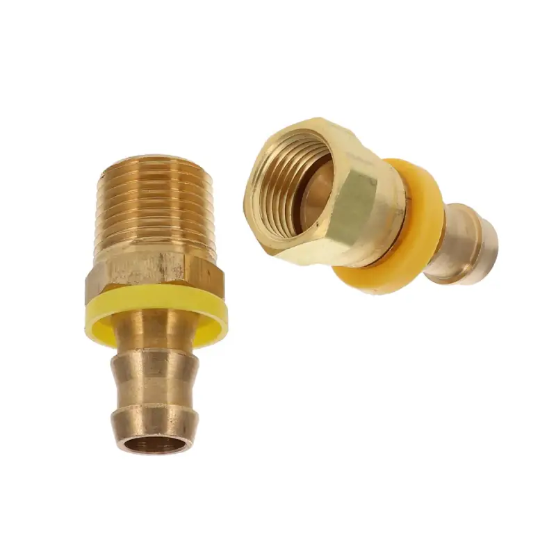 brass push on fittings