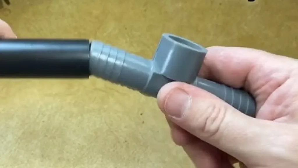 how to seal barbed fittings