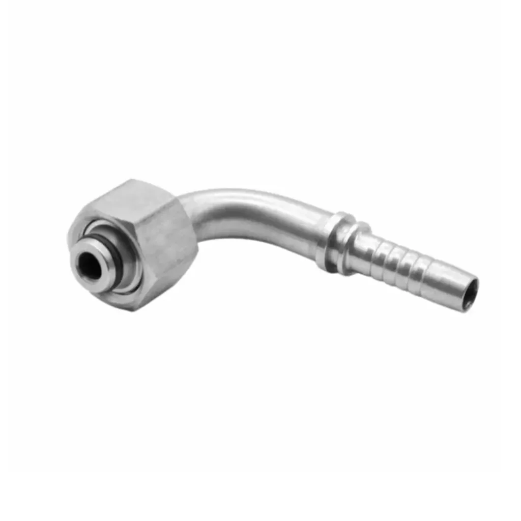 metric hydraulic hose elbow fitting