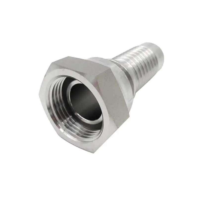 stainless steel female bsp 60 degree cone hose fitting