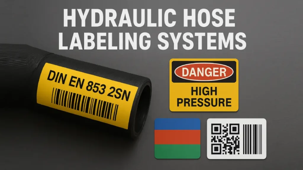 hydraulic hose labeling systems