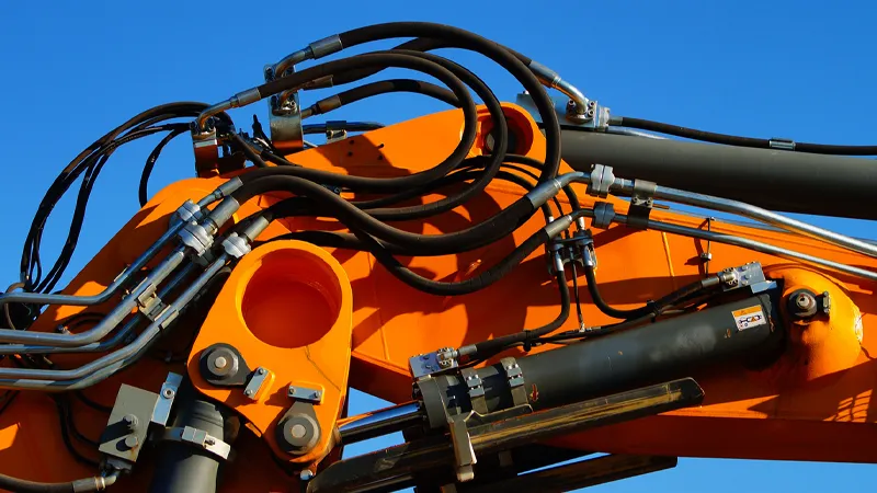 Aplicación de manguera hidráulica flexible