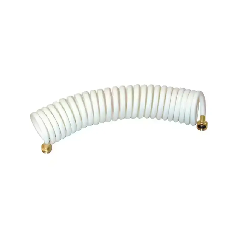 coiled washdown hose
