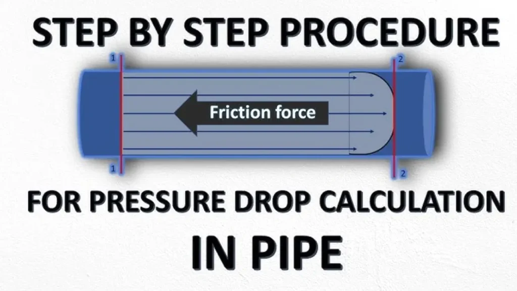 hydraulic pressure drop formula