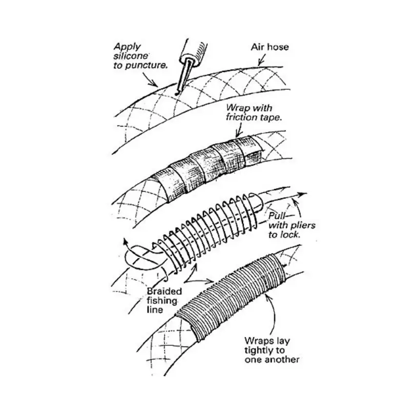 air compressor hose repair
