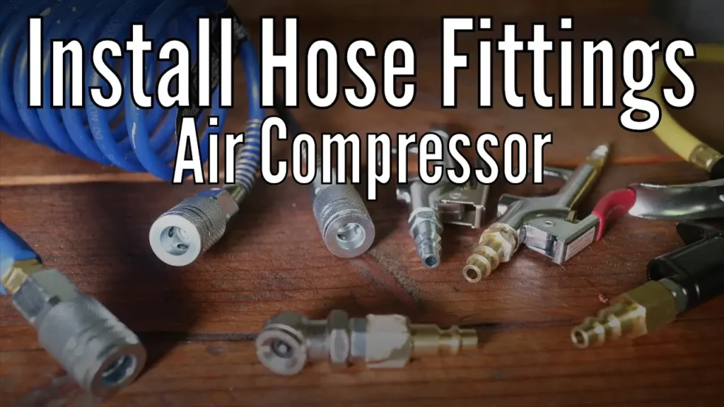 How to Connect Air Hose to Compressor? 1 connect air hose to compressor