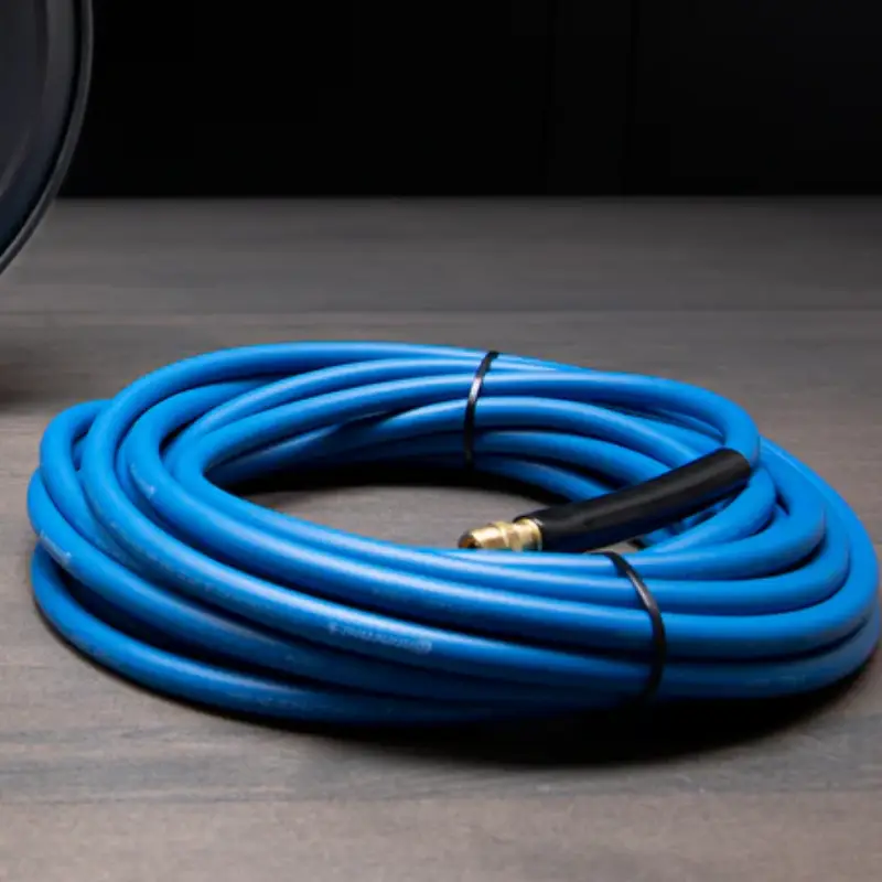 how to coil air compressor hose