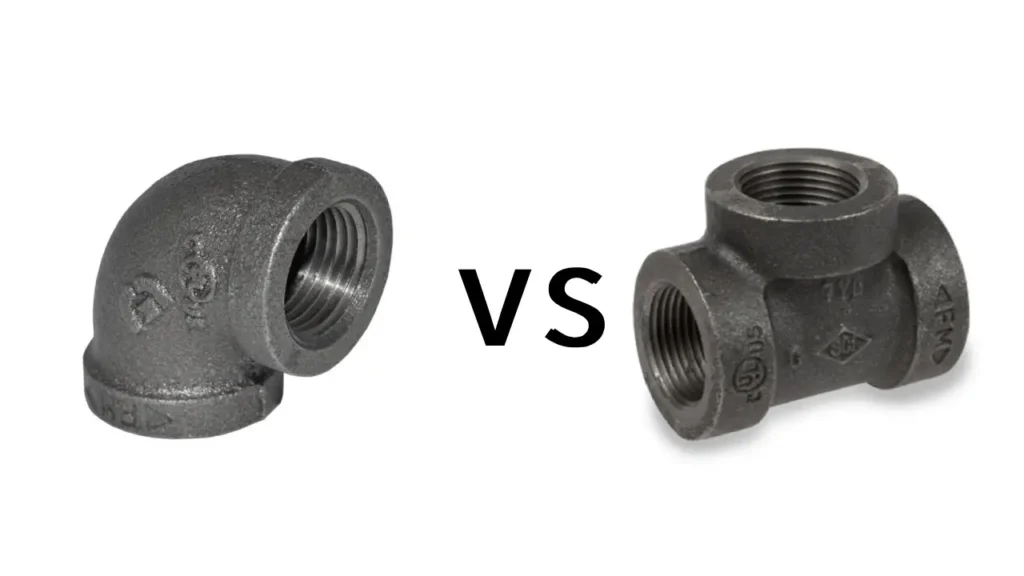 malleable iron vs cast iron fittings