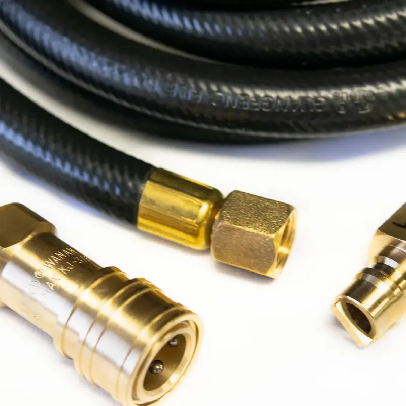 what size is fitting on propane hose