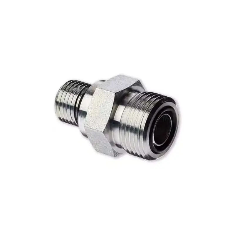 hydraulic fitting with o ring