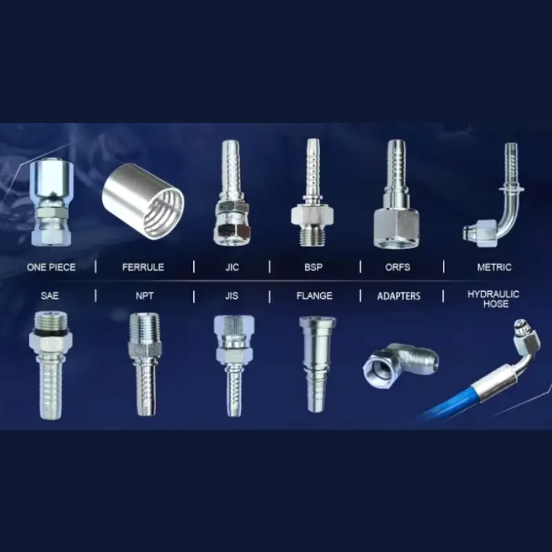the types of hydraulic fittings