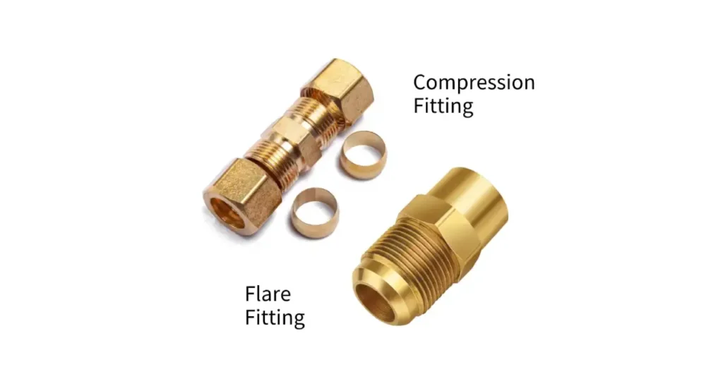 Compression Fitting vs Flare: What are Differences Between Them? 2 flare fitting vs compression fitting