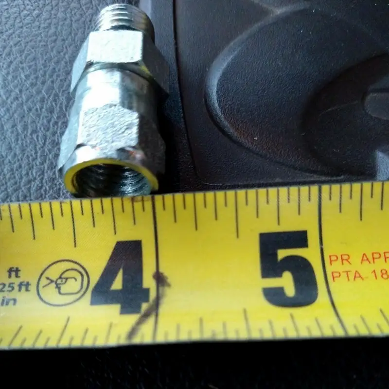 how to measure jic fitting size