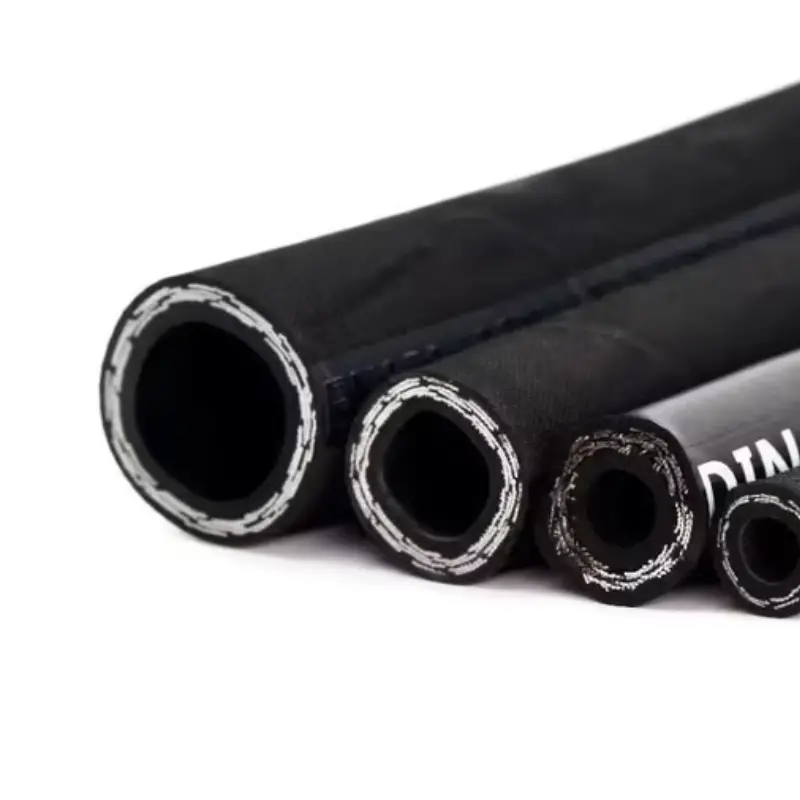 double braided hydraulic hose