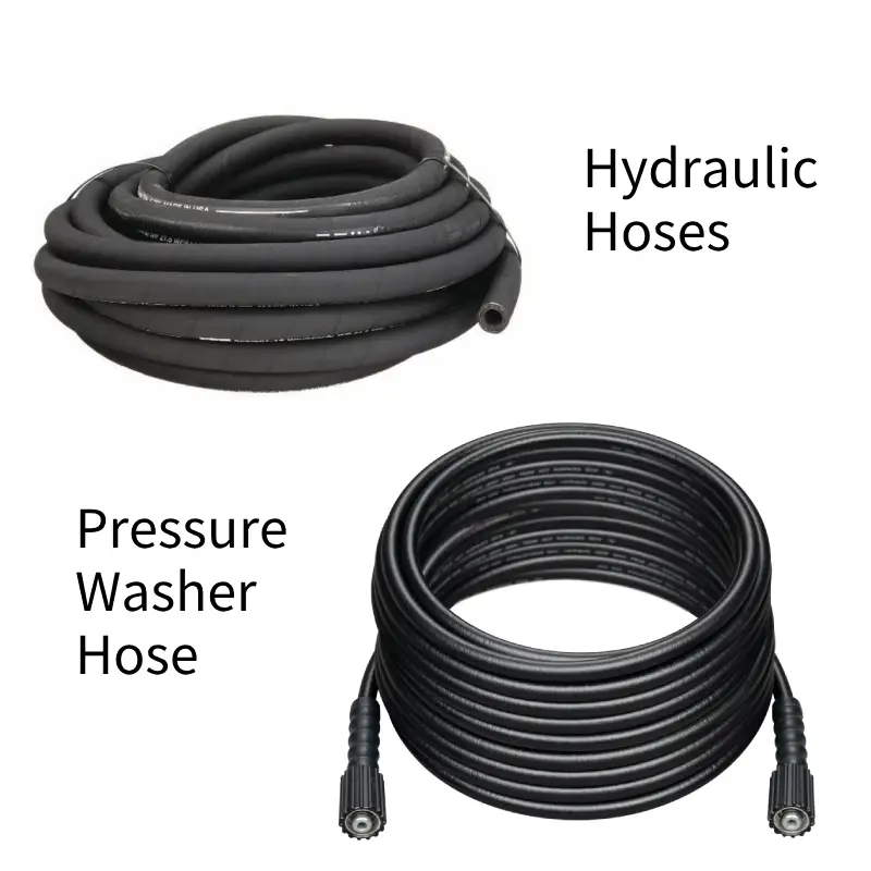 hydraulic hose and pressure washer hose