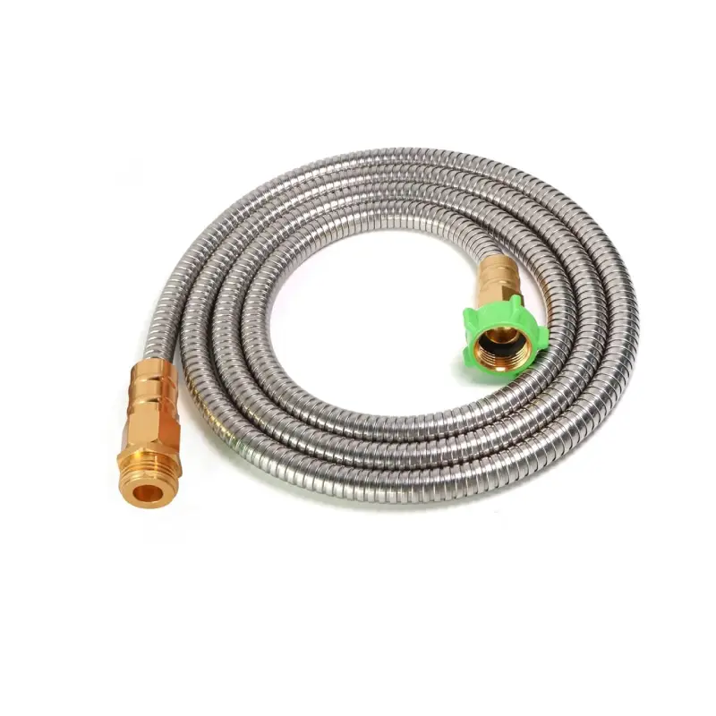 braided stainless steel garden hose