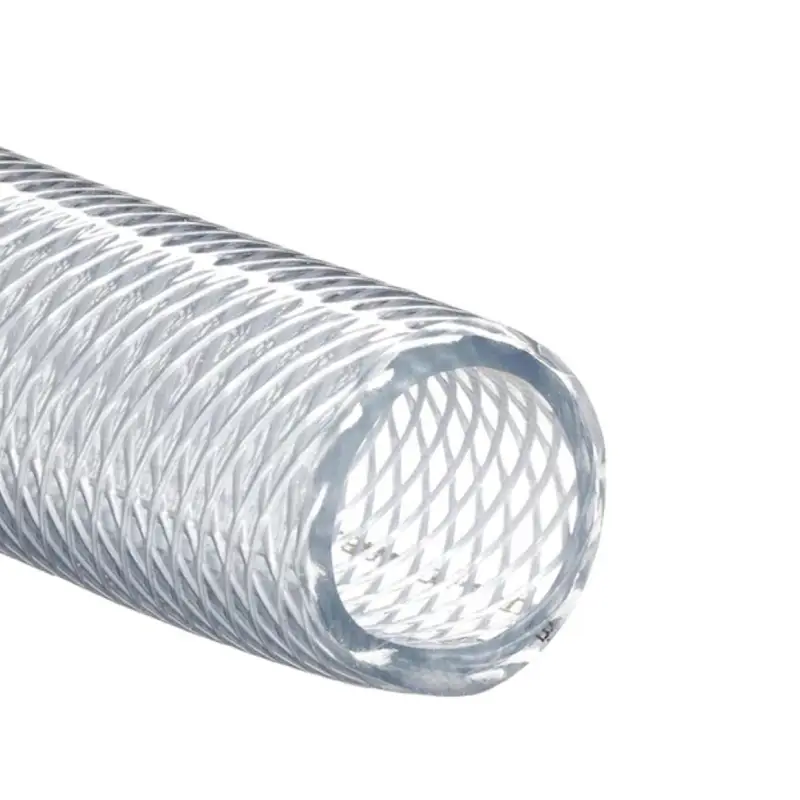 clear nylon braided hose
