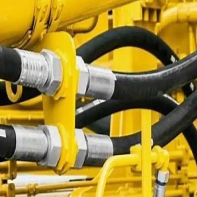 custom hydraulic hose orientation
