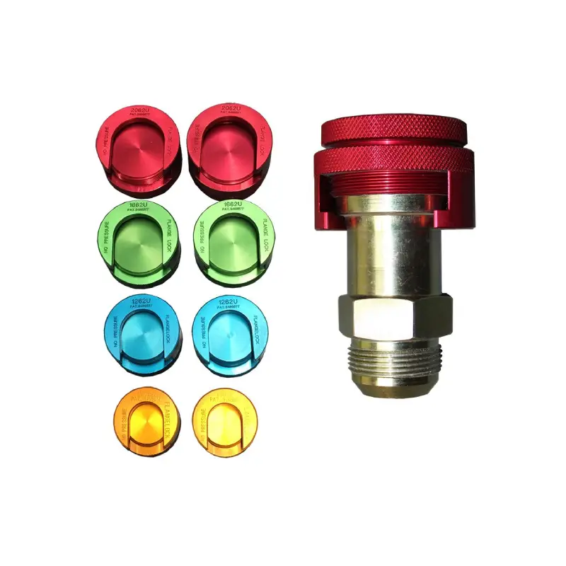 flange hydraulic hose caps