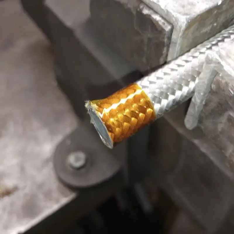 how to cut ptfe hoses