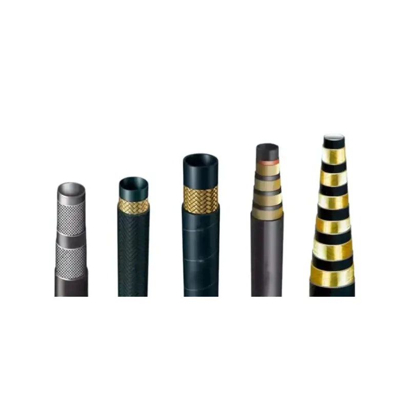 hydraulic hose reinforcement types