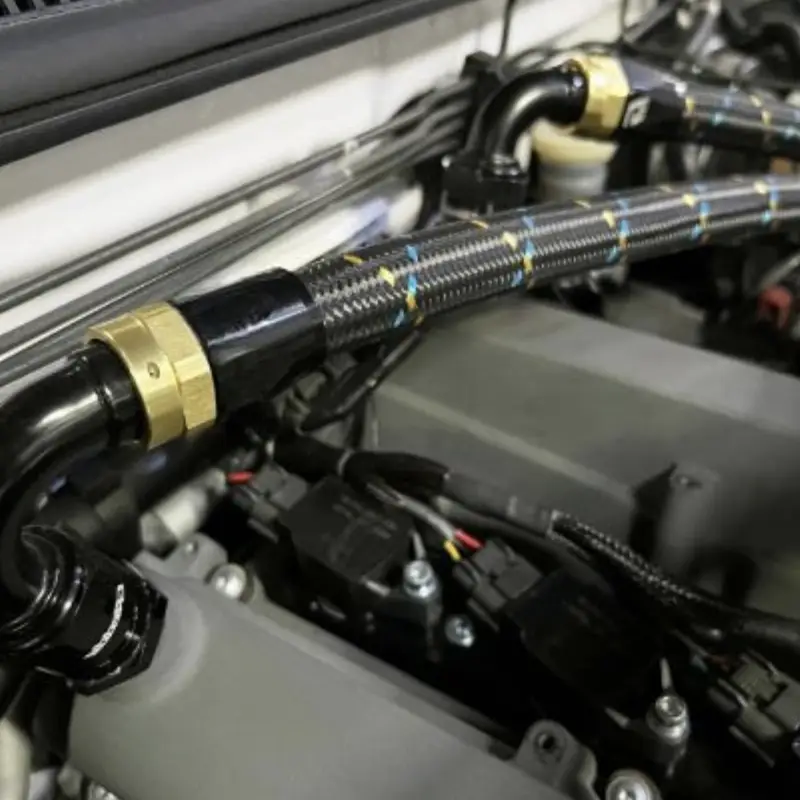 nylon braided hose application