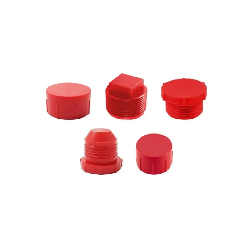 plastic threaded hydraulic hose caps