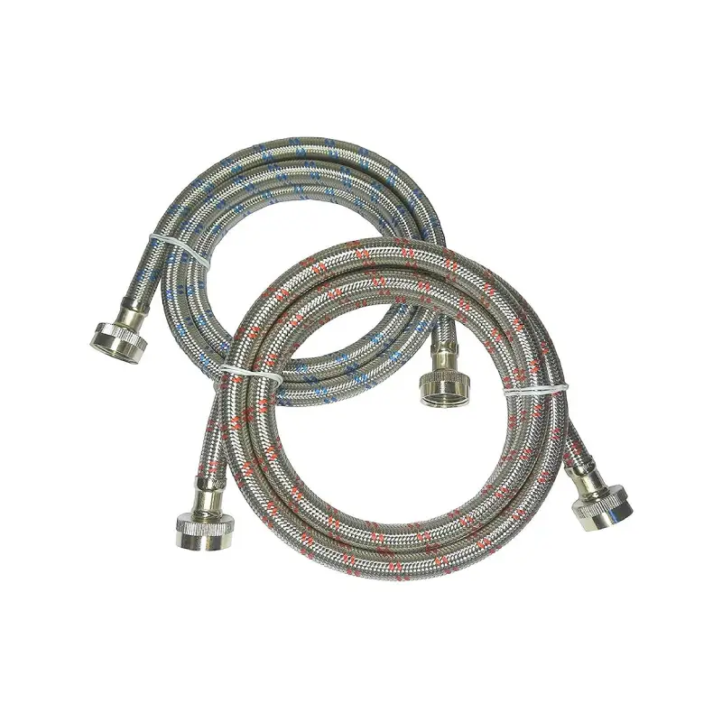stainless steel braided washer hoses
