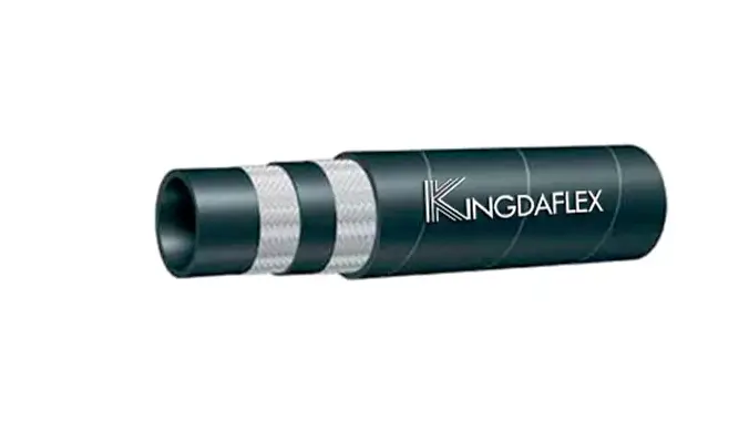 two textile hydraulic hose