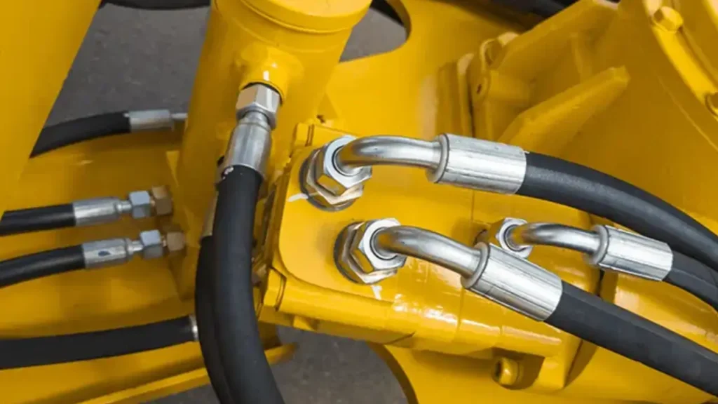 what media fluid for hydraulic hoses
