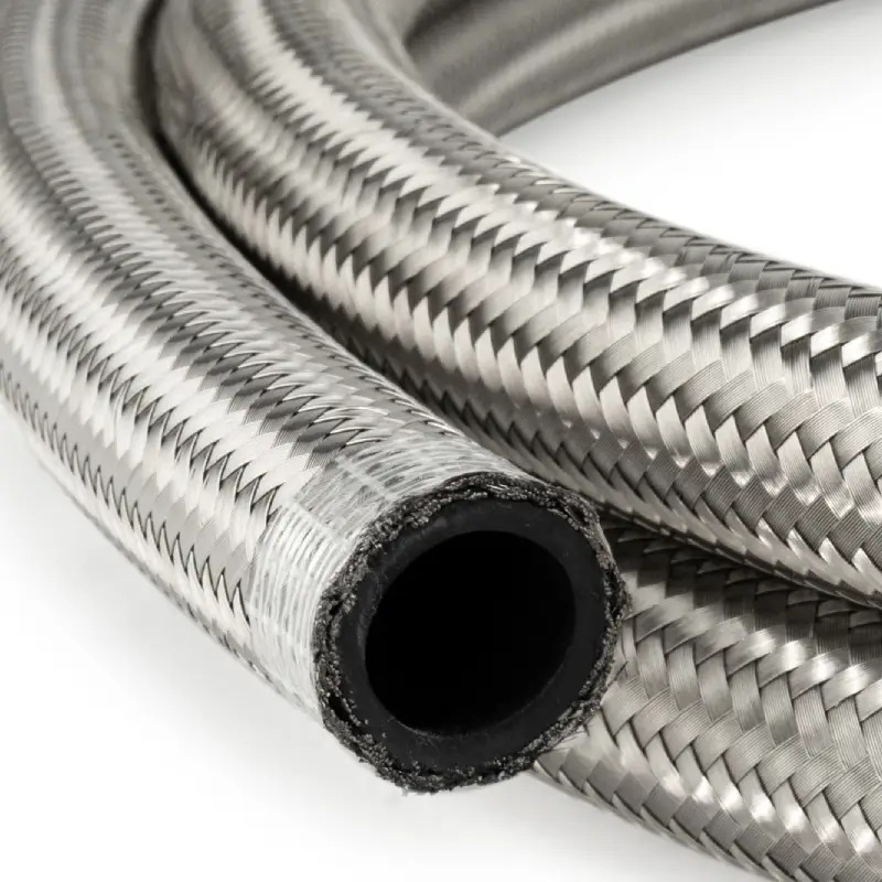 braided rubber hose