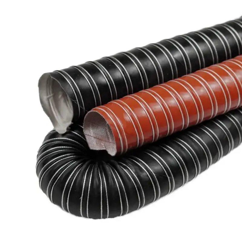 high temp rubber exhaust hose