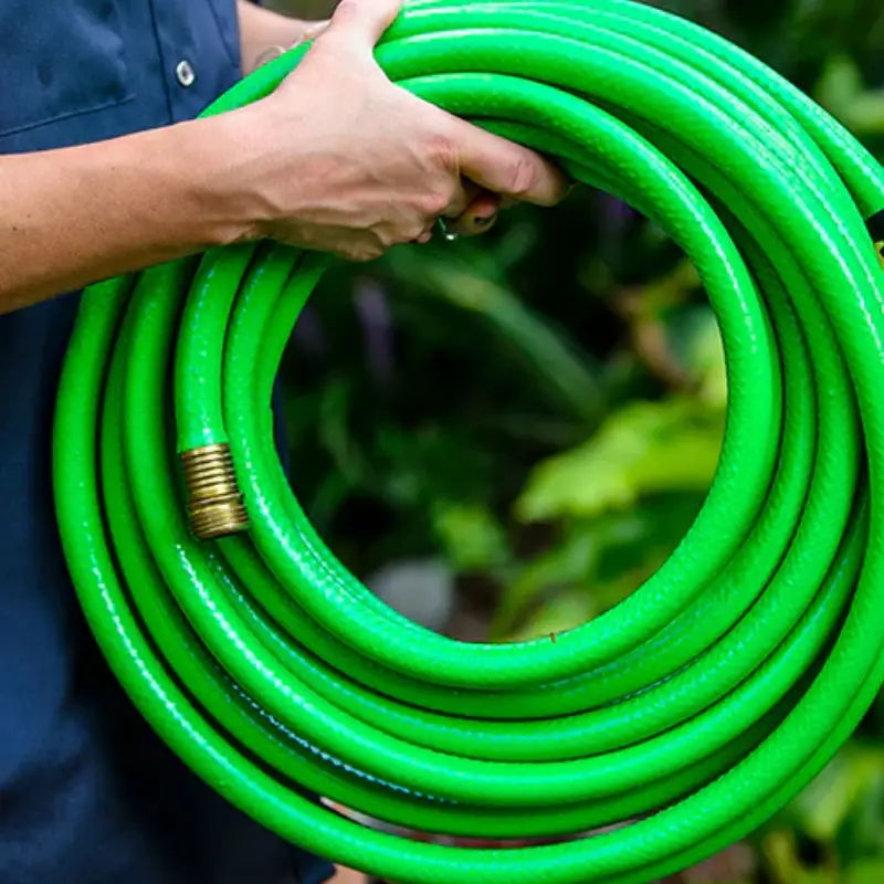 how to clean a rubber hose