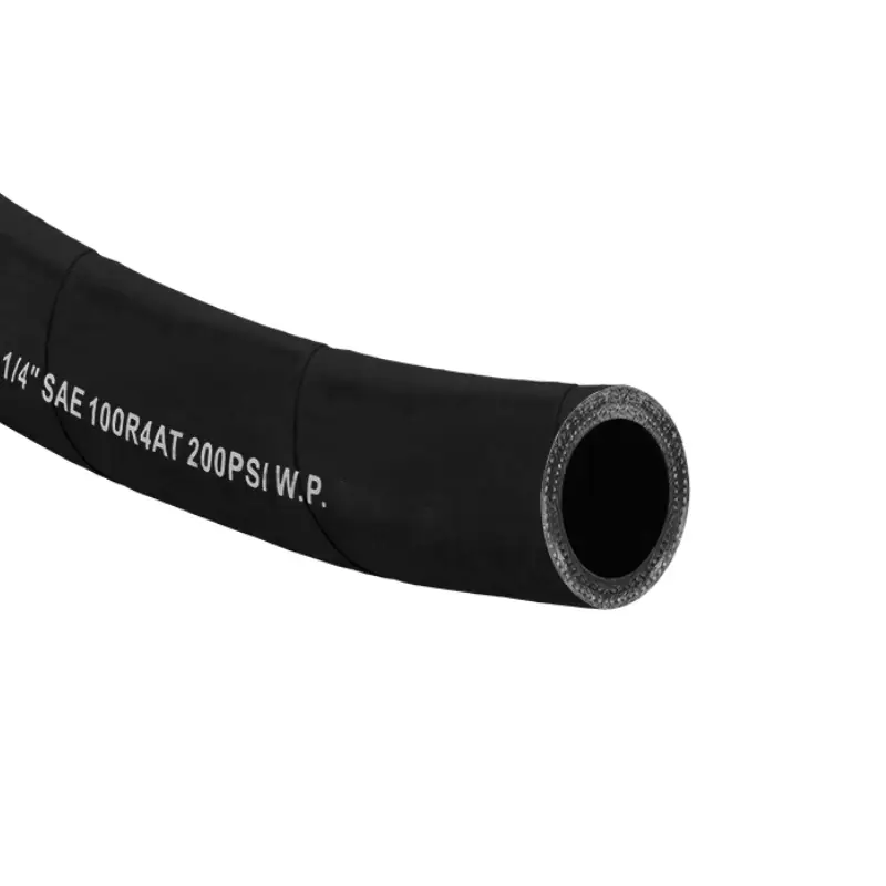 hydraulic rubber return hose