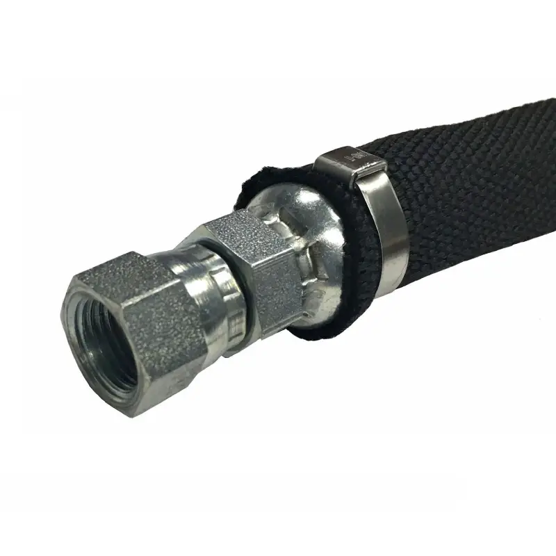 nylon fabric hydraulic hose cover