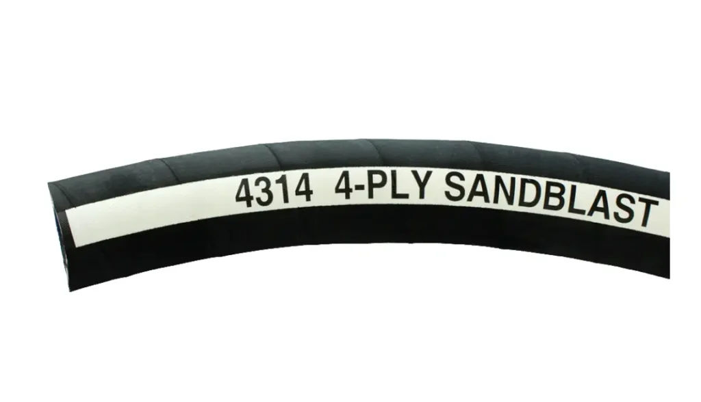 What are Sandblast Hoses? How to Choose the Right? 4 ply sandblast hose