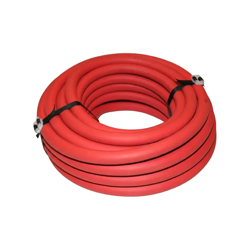 red rubber hose