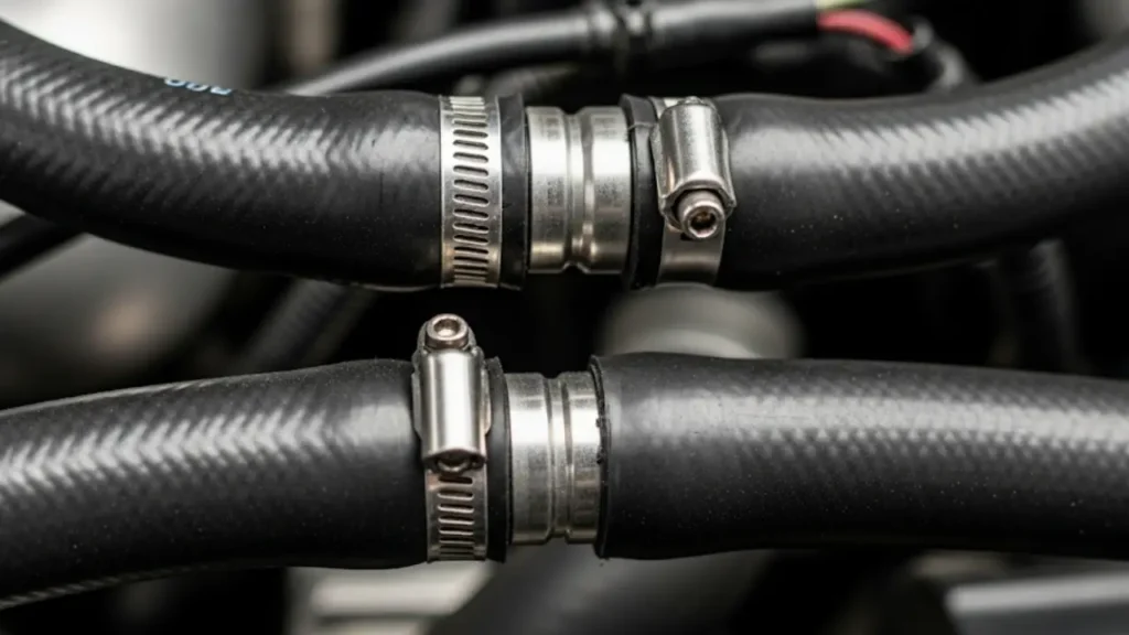 rubber hose connection