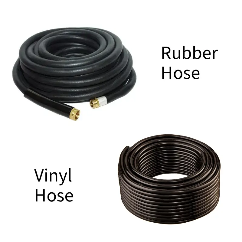 rubber hose vs vinyl
