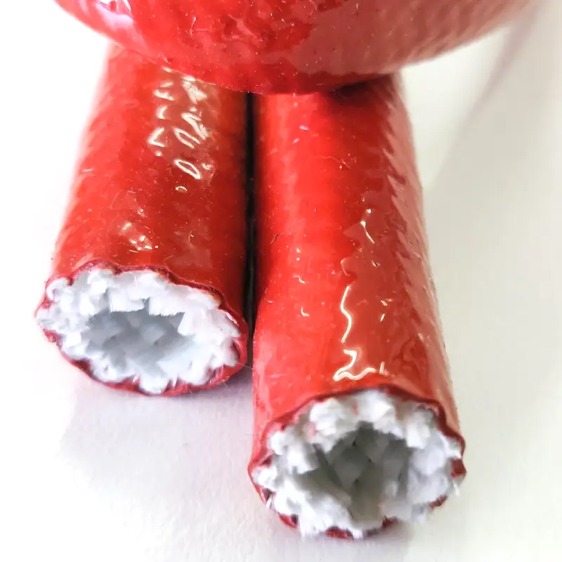 silicone coated fire retardant sleeve