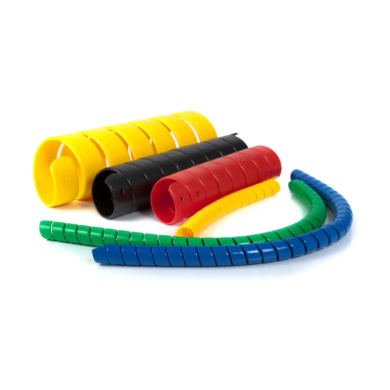 spiral hose guards with different colors