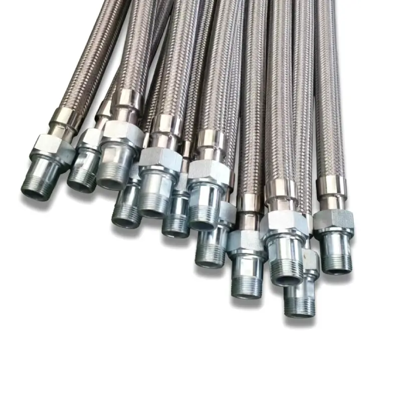 ss braided hydraulic hoses