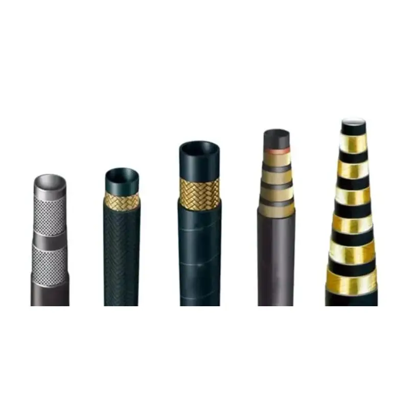 types of reinforced hydraulic hoses