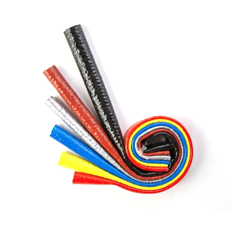 colored rubber hose fire sleeves