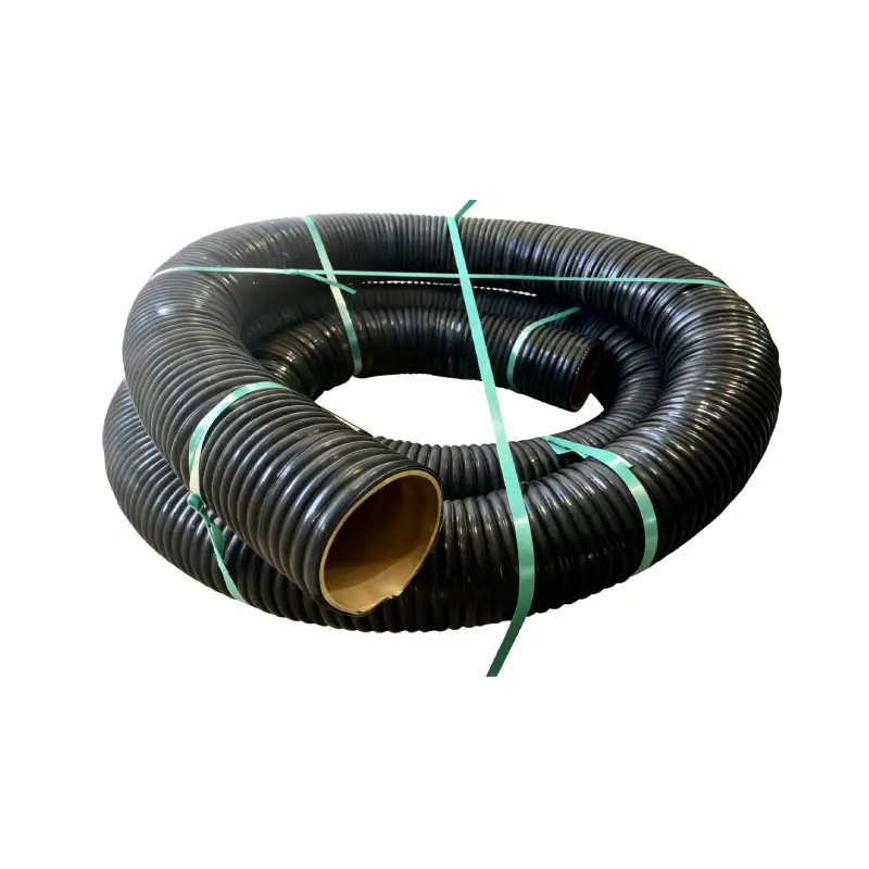 corrugated rubber suction hoses