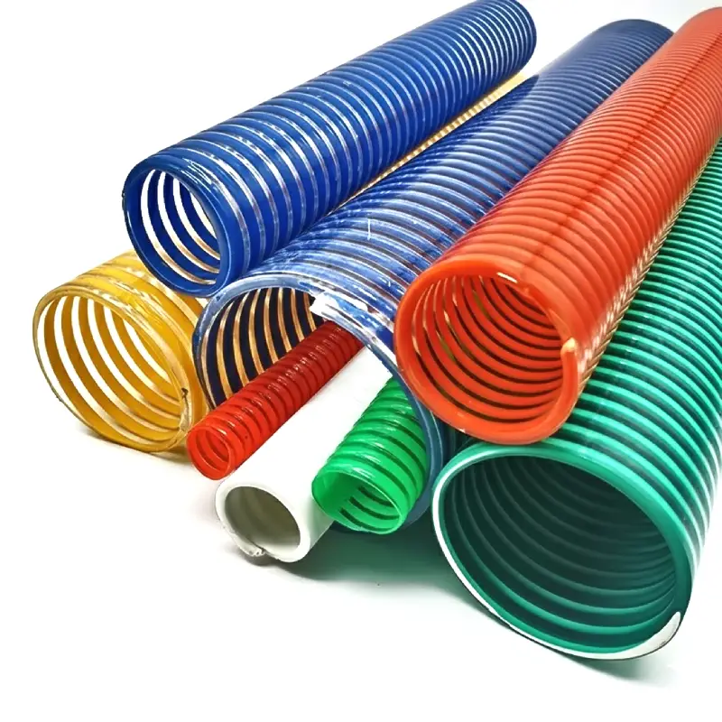 corrugated rubber suction hoses