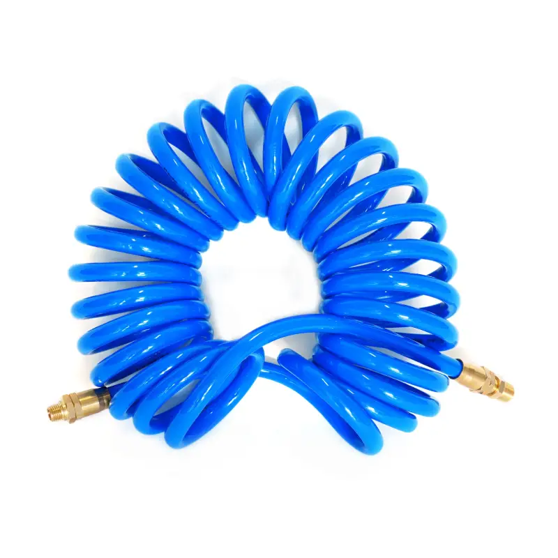 custom coiled rubber hoses