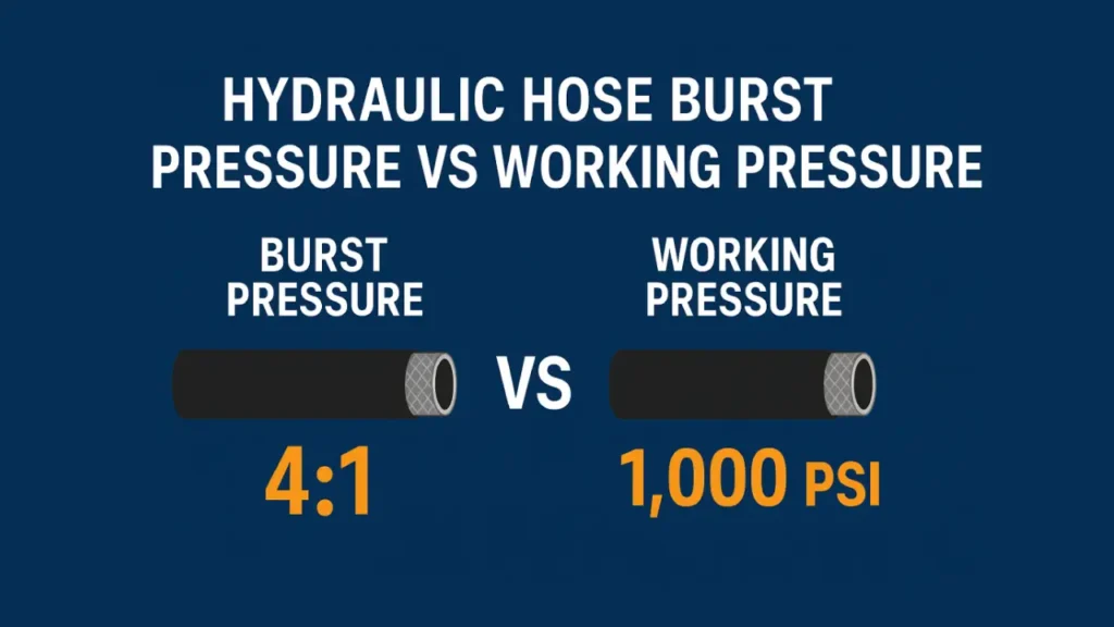 Hydraulic Hose Burst Pressure vs Working Pressure 3 hydraulic hose burst pressure and working pressure