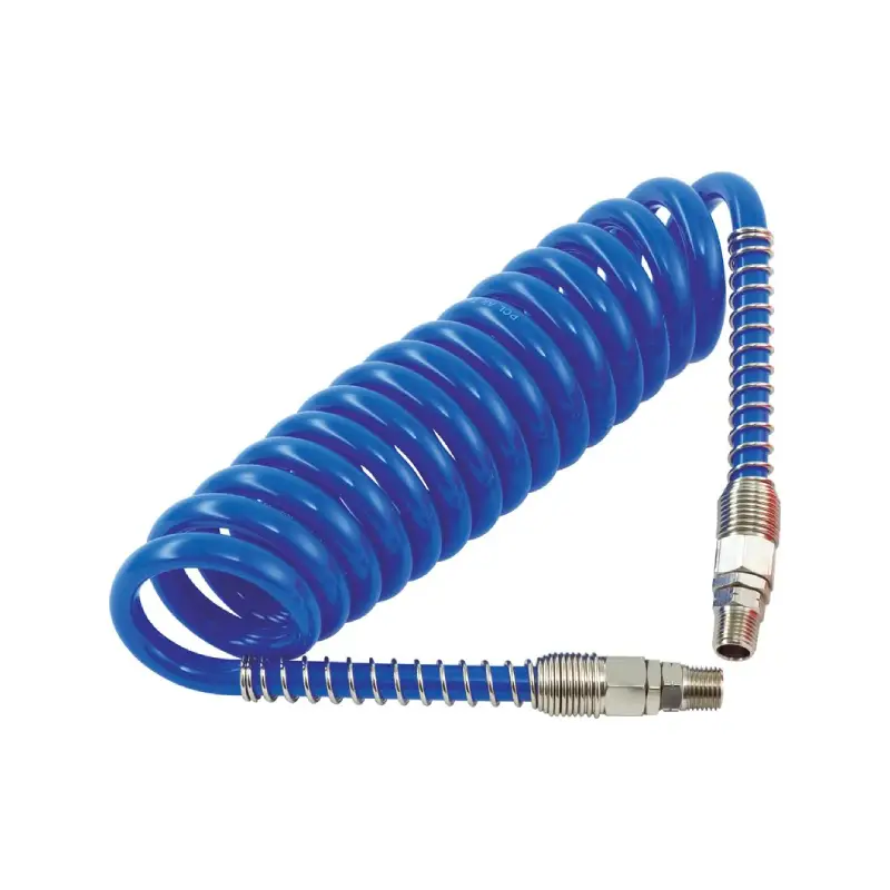 polyurethane coiled rubber hose