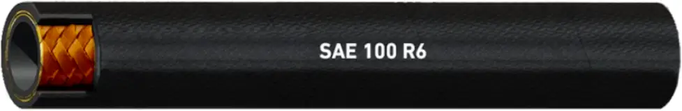 100r6 hydraulic hose structure